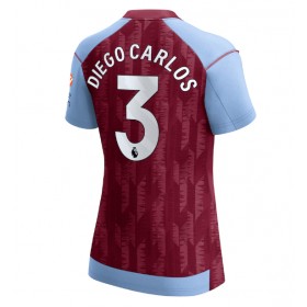 Aston Villa Diego Carlos #3 Heimtrikot 2023-24 Kurzarm